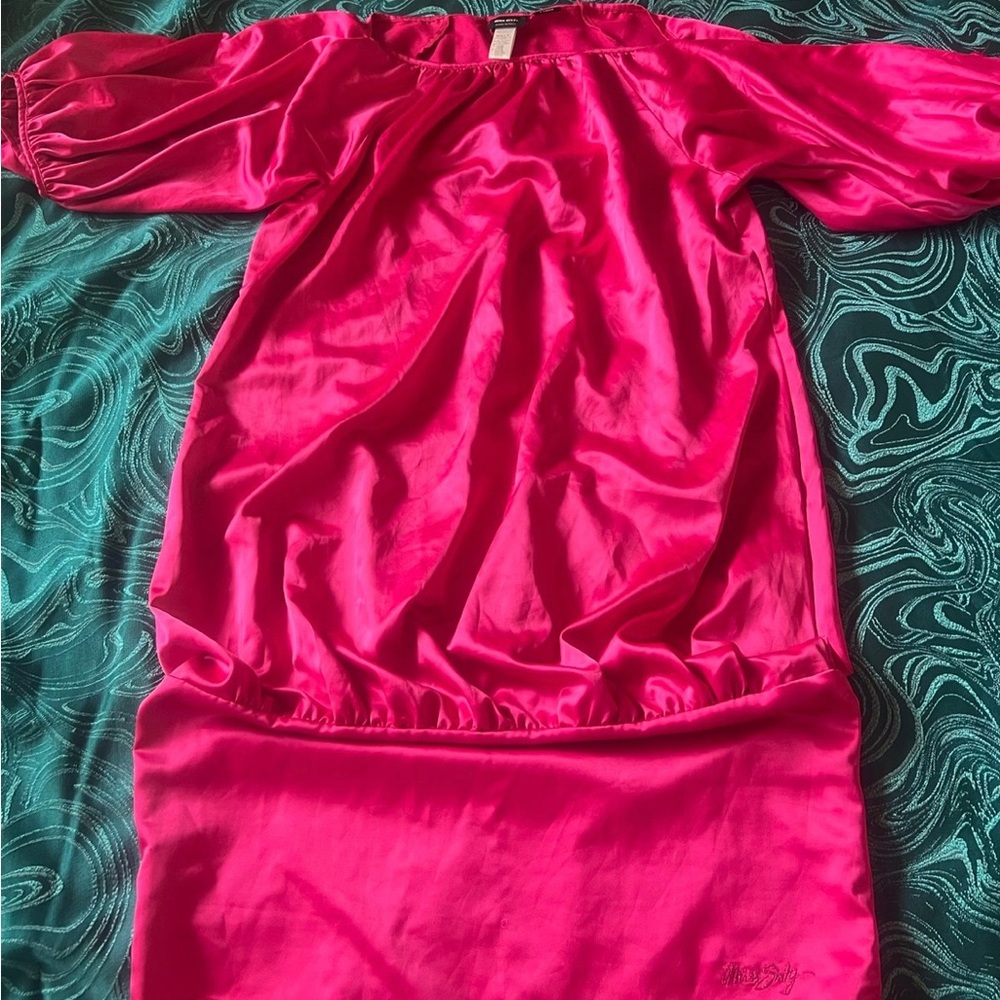 Miss Sixty Barbie pink balloon dress L